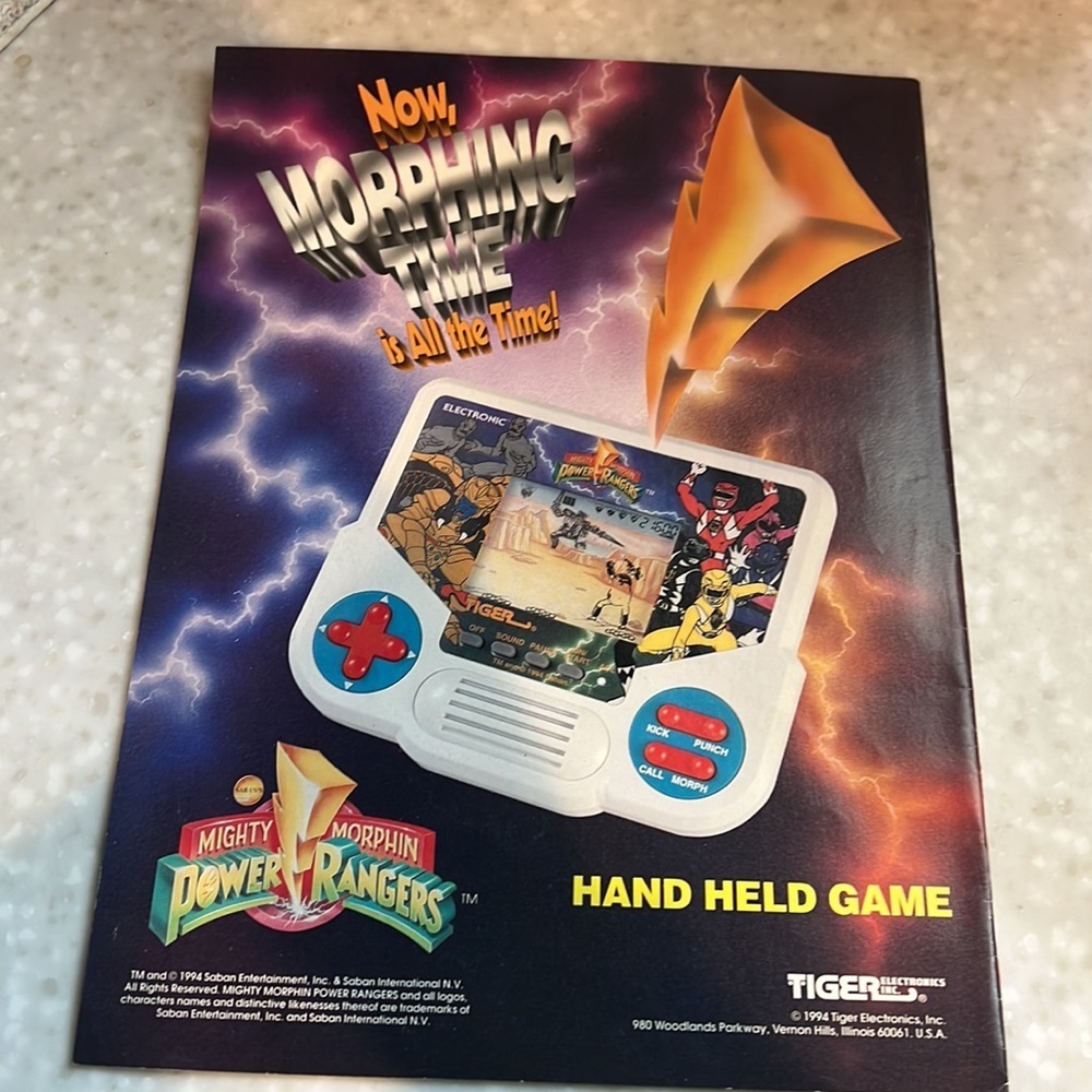 Power rangers vintage magazine - Picture 3 of 7